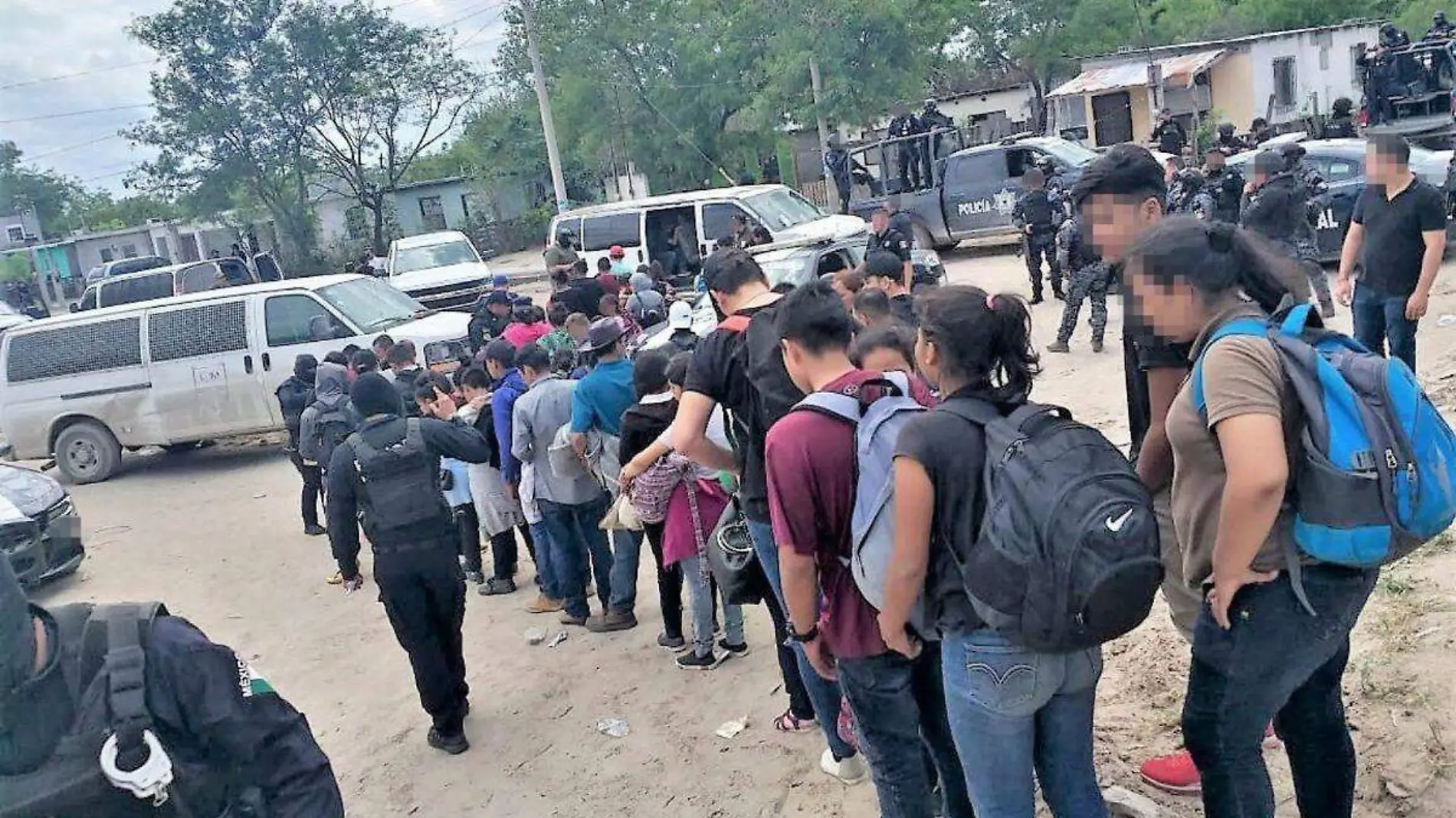 Migrantes secuestrados en Tamaulipas